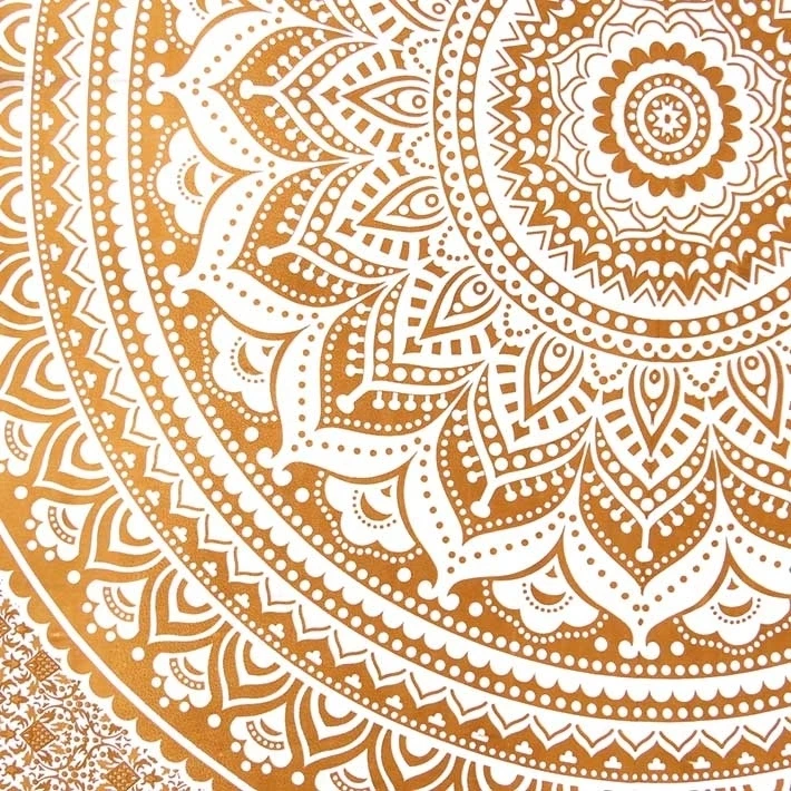 Indian Queen Size Ombre Mandala Pattern Handmade Bedspread Tapestry | Дом и сад