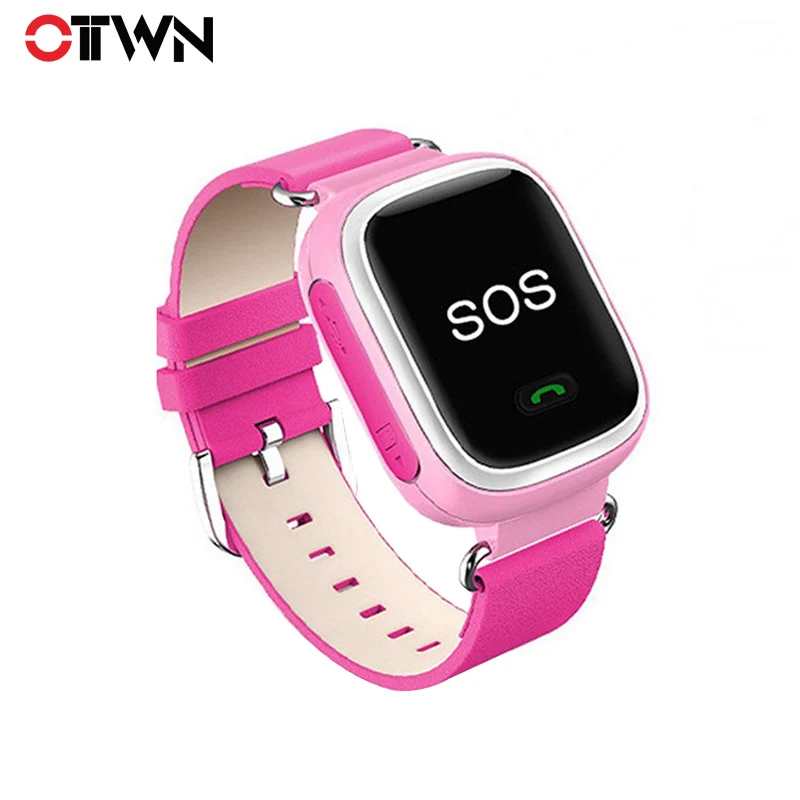 Ottwn Q80 детский умный Браслет Анти-потеря Смарт-часы gps трекер SOS Вызов GSM SIM Рождественский для детей студенческий браслет для Android iOS