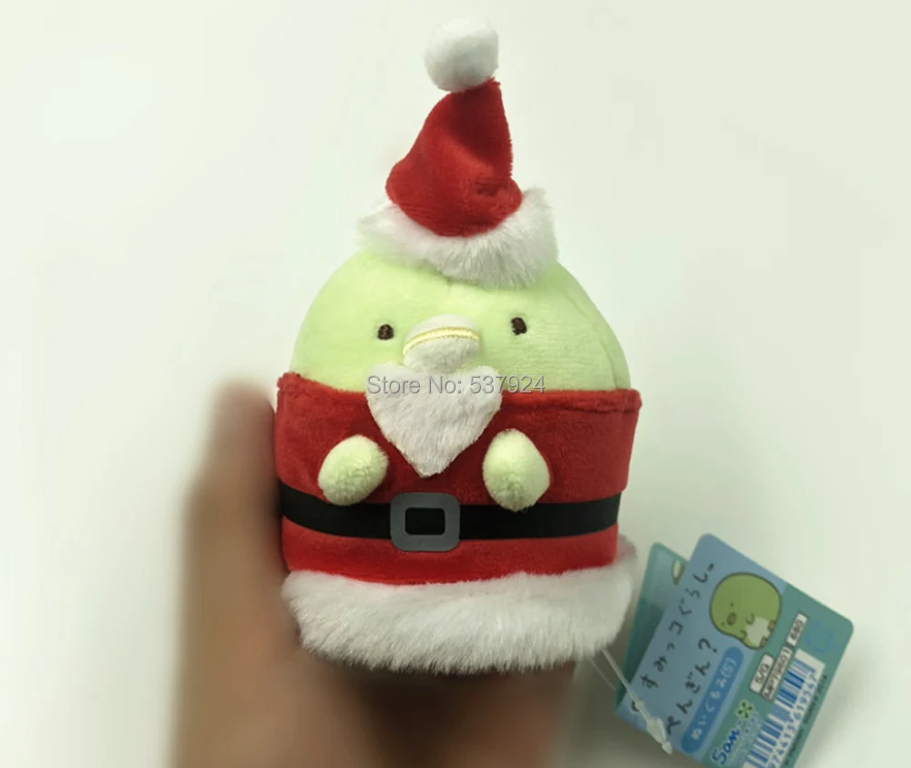 Новые 8 шт. Рождество версия Sumikko Gurashi плащ красный Кепки 3 5 &quot9 см Брелок-плюшевая