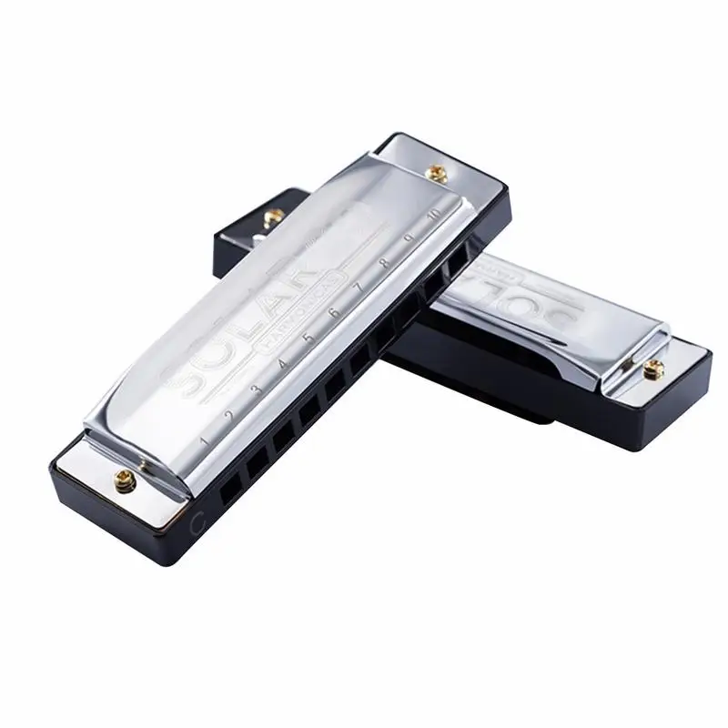 10-hole Harmonica обучающий инструмент для начинающих Брюс плеер тренировка блюз Арфа