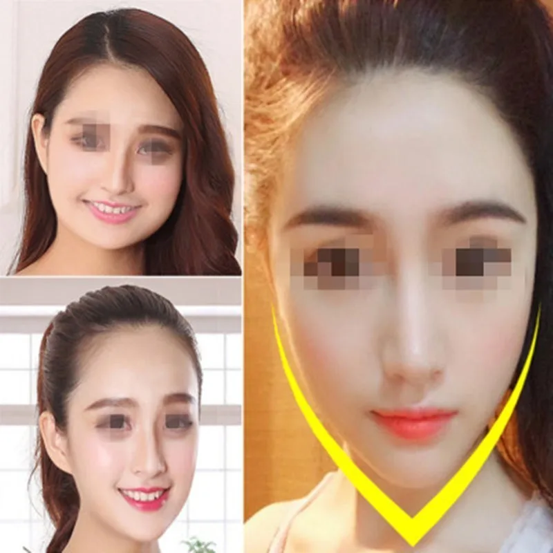 V Приспособления для подтяжки овала лица похудения уход за кожей тонкая маска