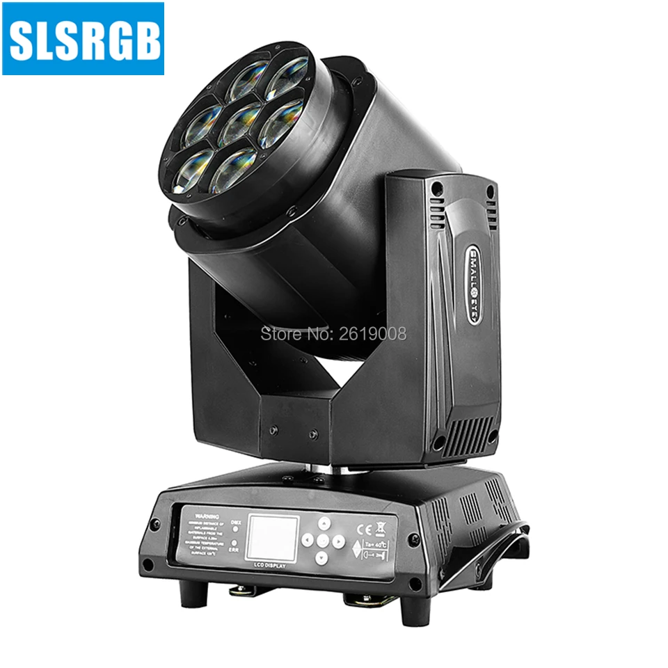 4 шт./лот b глаз глины paky led 7X15w мини пчелиный 7 шт. перемещение 7X15W B головы зум
