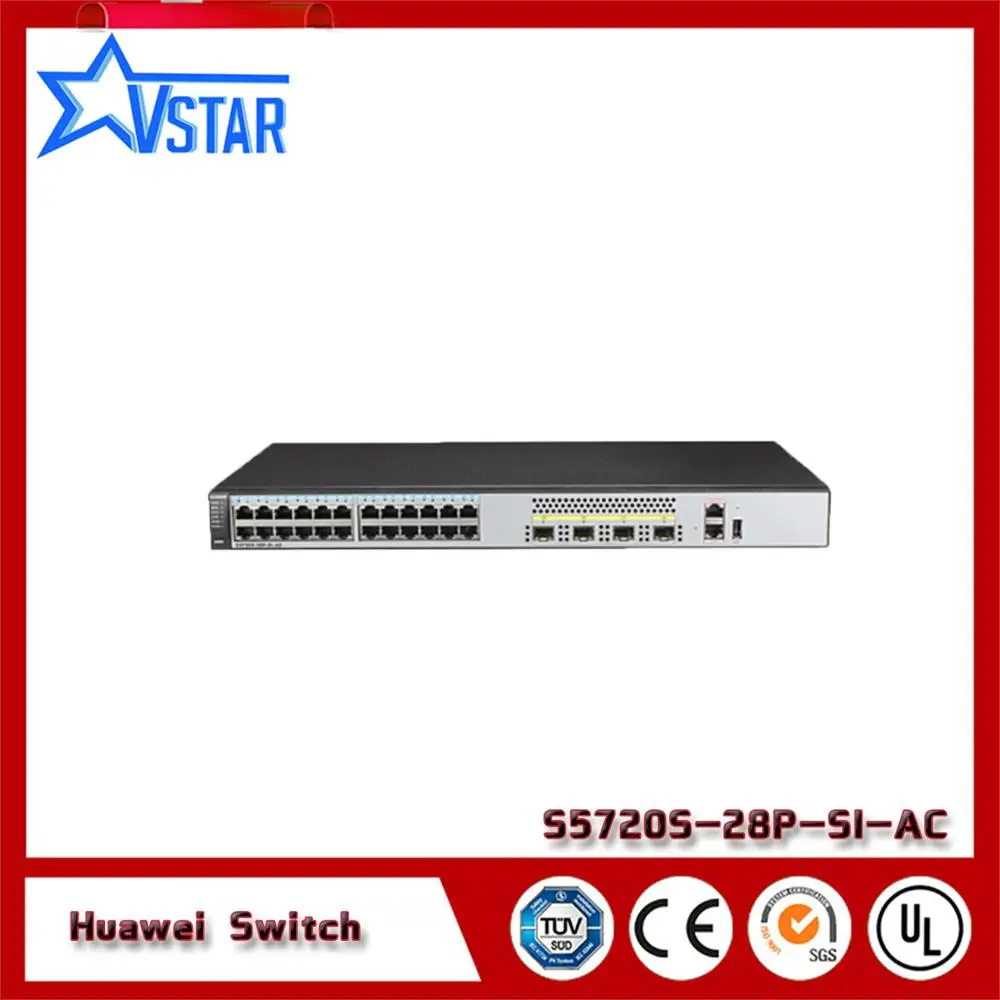 S5720S Series 28P SI AC hua wei 24 портовое гигабитное волокно|Оптоволоконное оборудование| |