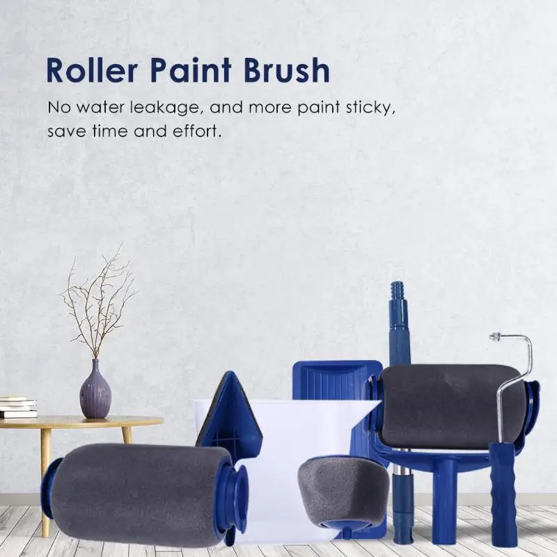 3/5/6/7/8 PCS Paint Roller Multifunctional Household Use Wall Decorative Brush Tool Painting Brushes Set | Обустройство дома