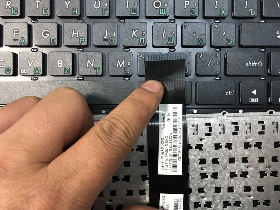 Русская клавиатура для ноутбука ASUS X450 X450C X450L X450LA без рамки RU раскладка|Клавиатуры