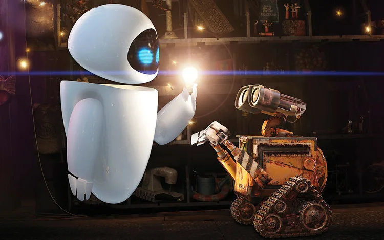 2 Pz/набор настенный робот e &amp Eve Аниме ПВХ Коллекционная Фигурка Игрушка модель
