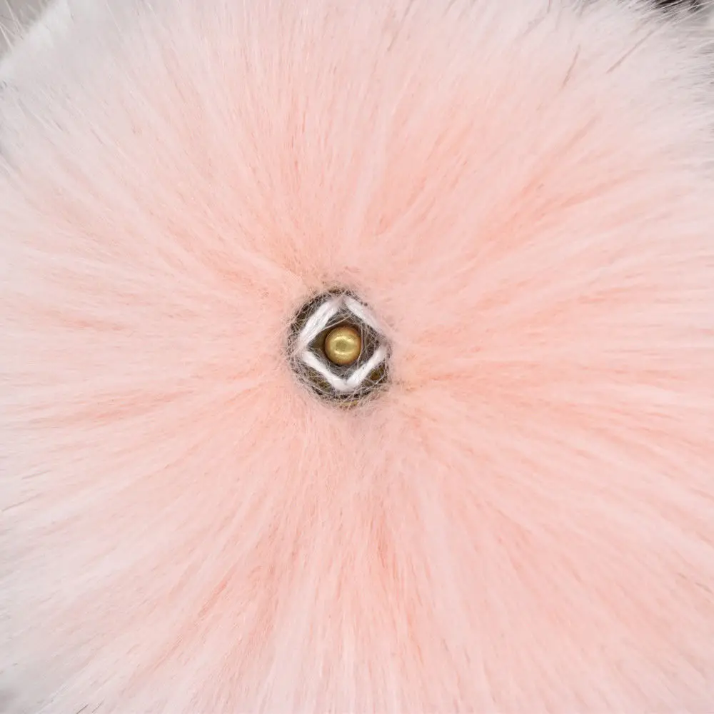 2018 Brand New Infant Newborn Cartoon Kids Baby Unisex Warm Winter Knit Beanie Real Fur Pom Bobble Hat Furry Ball Cap Gift 6M-3T | Детская