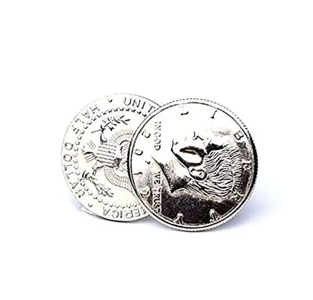 1 шт. Enjoyer Flipper монета Morgan Волшебная для фокусов в бутылки аксессуары