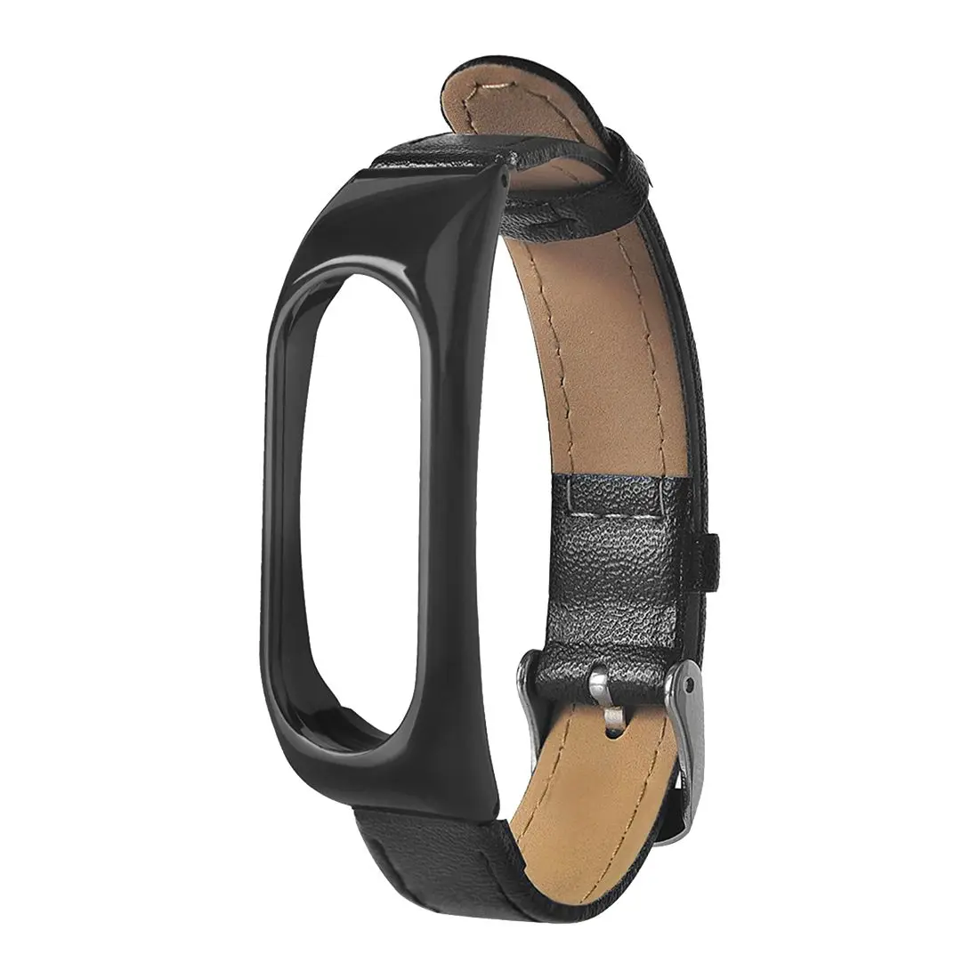 Replacement Leather strap Wrist Band Plus For Xiaomi Mi 2 Metal Case black | Электроника