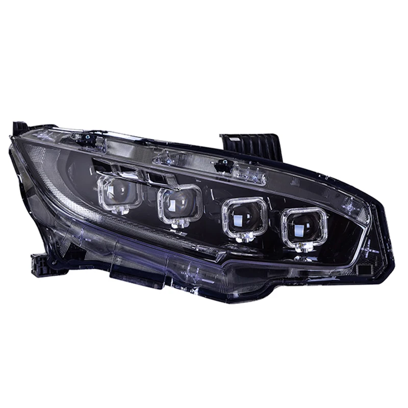 ROADOT 2 шт. автомобильный Стайлинг ходовые огни для Honda Civic 2016 2017 2018 плавное