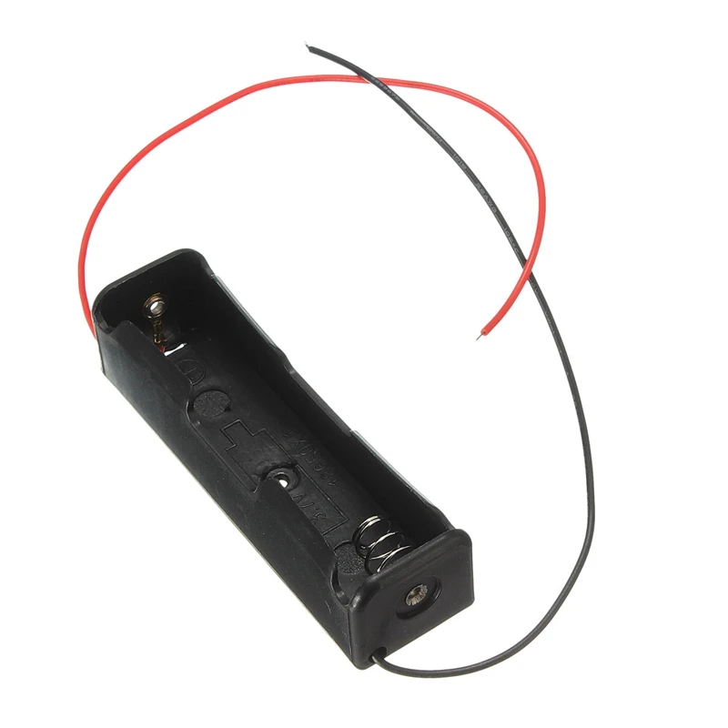 CLAITE DIY 18650 Держатель аккумулятора пластиковый ящик для хранения чехол 1X 3 7 V