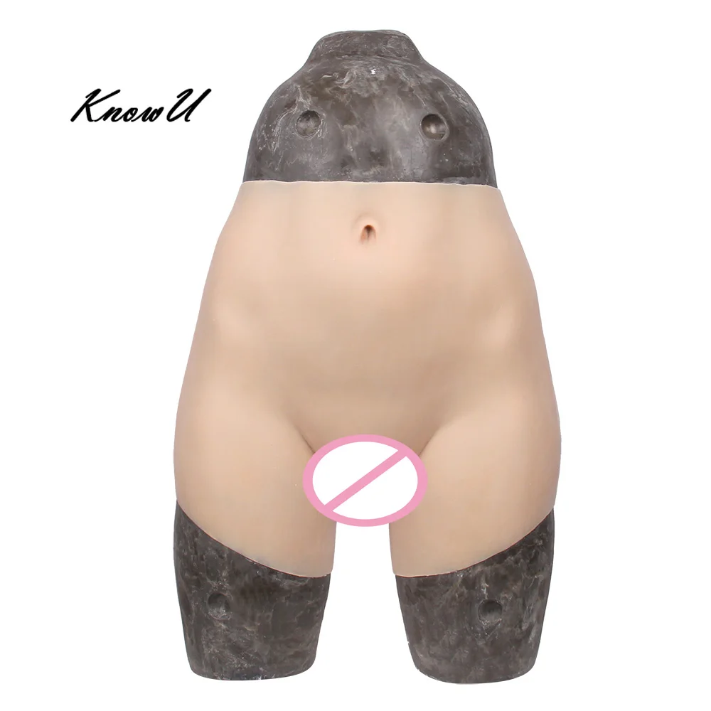 Силиконовые трусики Private parts натуральная кожа текстура мочевая трубка