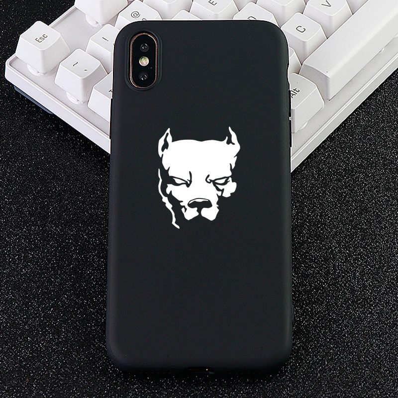 Funny Cell Phone Cases for iPhone 6s 7 8 Plus X XS MAX XR Case Bulldog Soft TPU Silicone Fitted Mobile Cover Accessories |