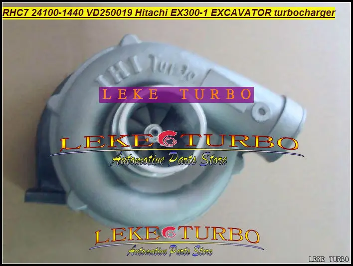 Турбокомпрессор RHC7 24100 1440 VD250019 для экскаватора HITACHI EX300 1 7.6L OM441 OM449LA OM441LA Euro