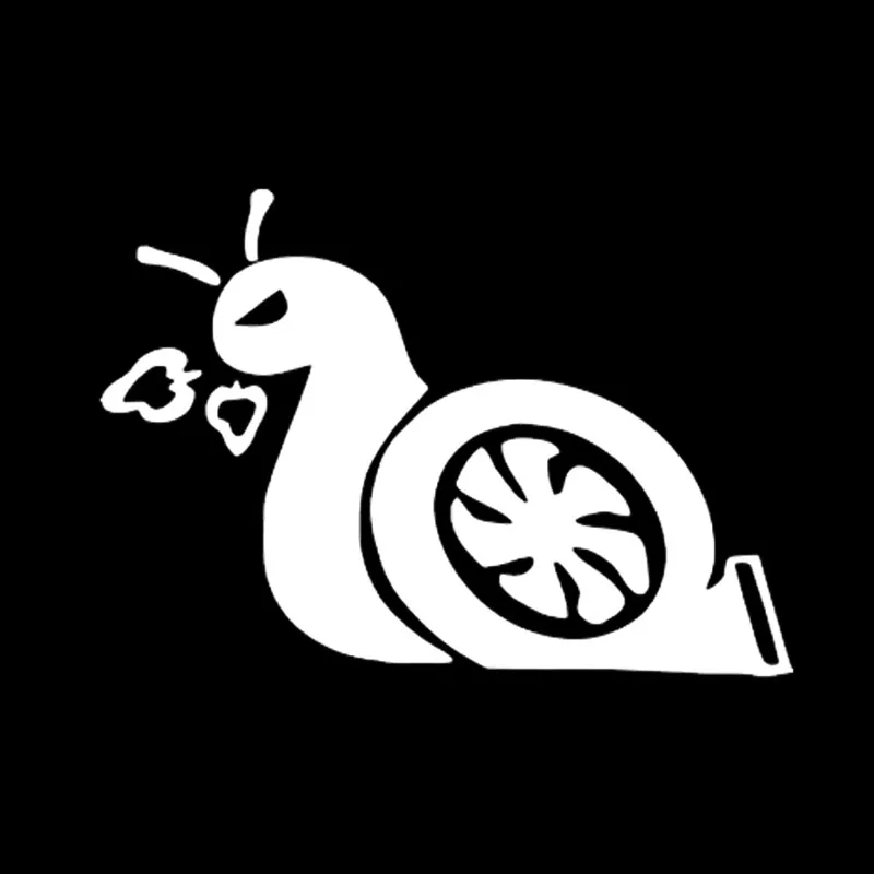 Наклейка на окно автомобиля Виниловая наклейка с улиткой | Автомобили и