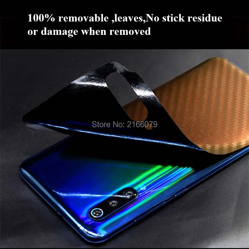 3D Градиент углеродного волокна для Xiaomi Mi 9 6 39 дюйма/Mi9 SE 5 97 дюйма задняя крышка
