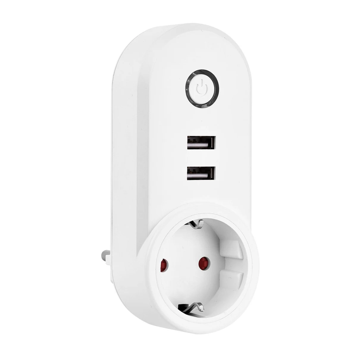 Горячая TTKK умная WiFi розетка вилка 2 USB порт зарядного устройства таймер питания