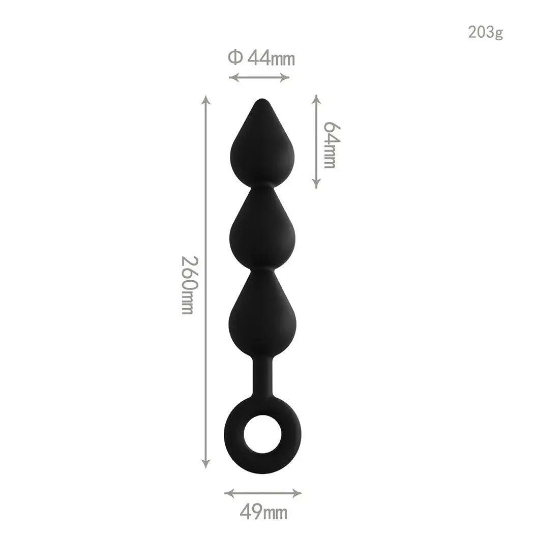 LI BO Women Adult Sex Anal Plug Stick Massage Masturbation Tool Play Pull Ring Ball Men Adults Cork Beads Anals Chain |
