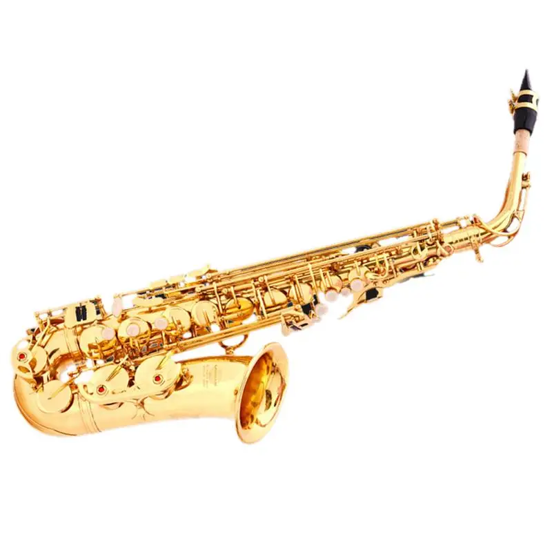 Саксофон изысканный новый оркестровый инструмент вниз E key Alto Sax увеличенный