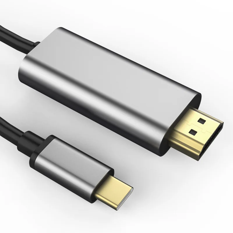 Usb-C Type C Usb 3 1 к Hdmi 4K 2K Hdtv кабель для Mac портативный плоский Шнур | Электроника