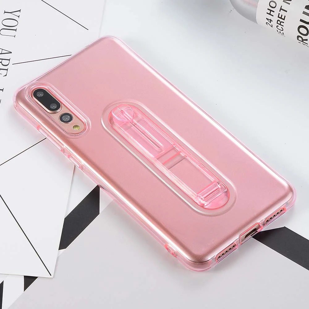 KISSCASE Phone Cases For Huawei P20 Lite Mate 20 10 Pro Ring Holder Stand Case Y5 Y6 Y7 Y9 2019 Soft TPU Cover |