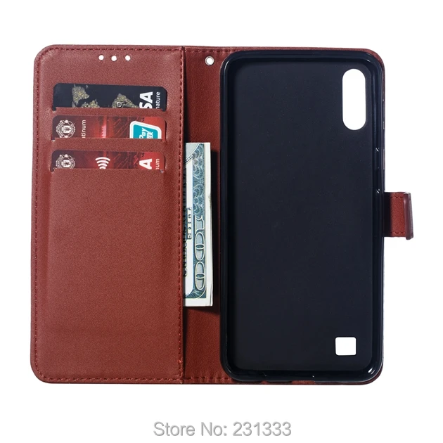 C-ku для Samsung Galaxy M10 A10 A20 A30 A50 M20 A40 A70 кожаный чехол-кошелек с откидной крышкой и