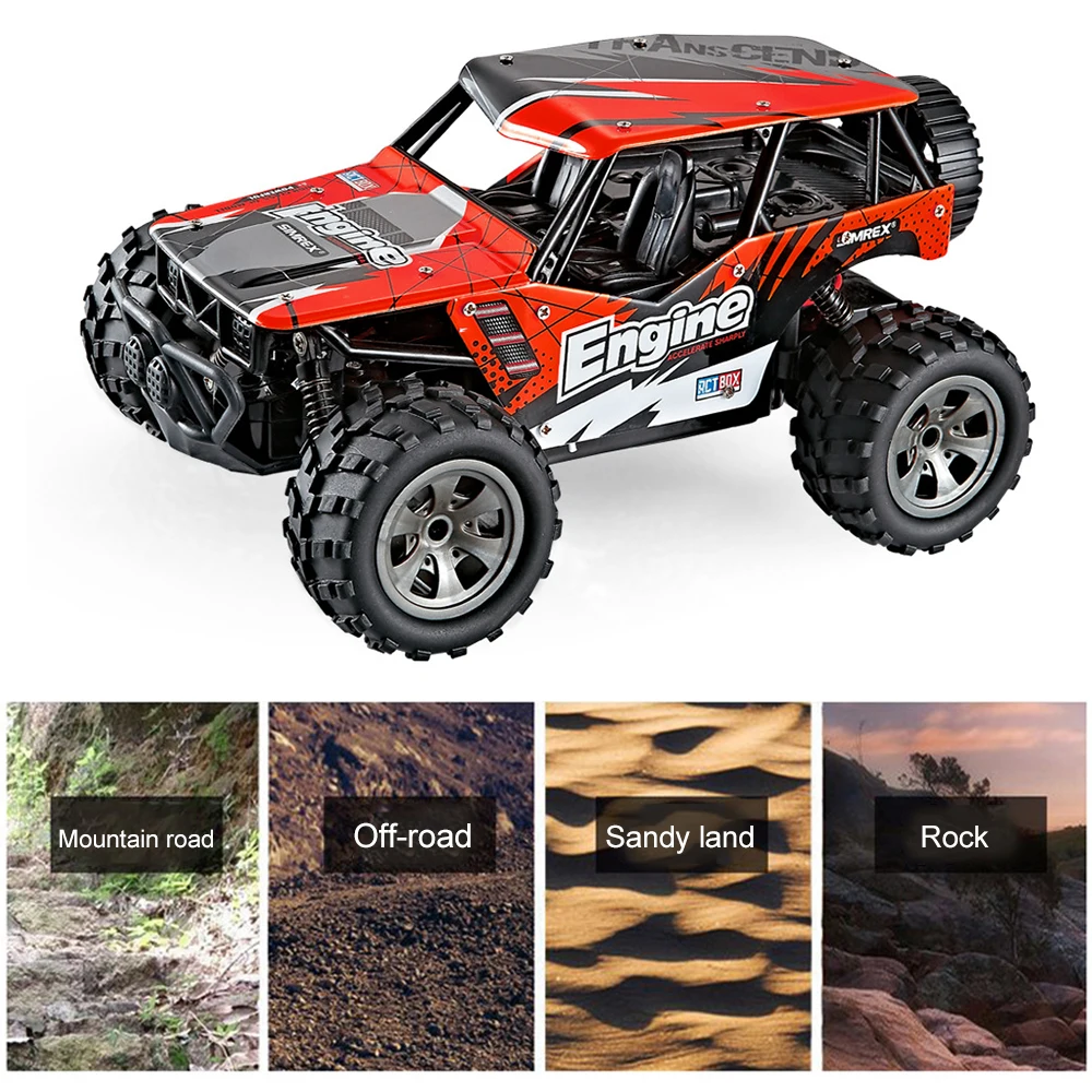Полноприводный Электрический Радиоуправляемый автомобиль Rock Crawler игрушечные