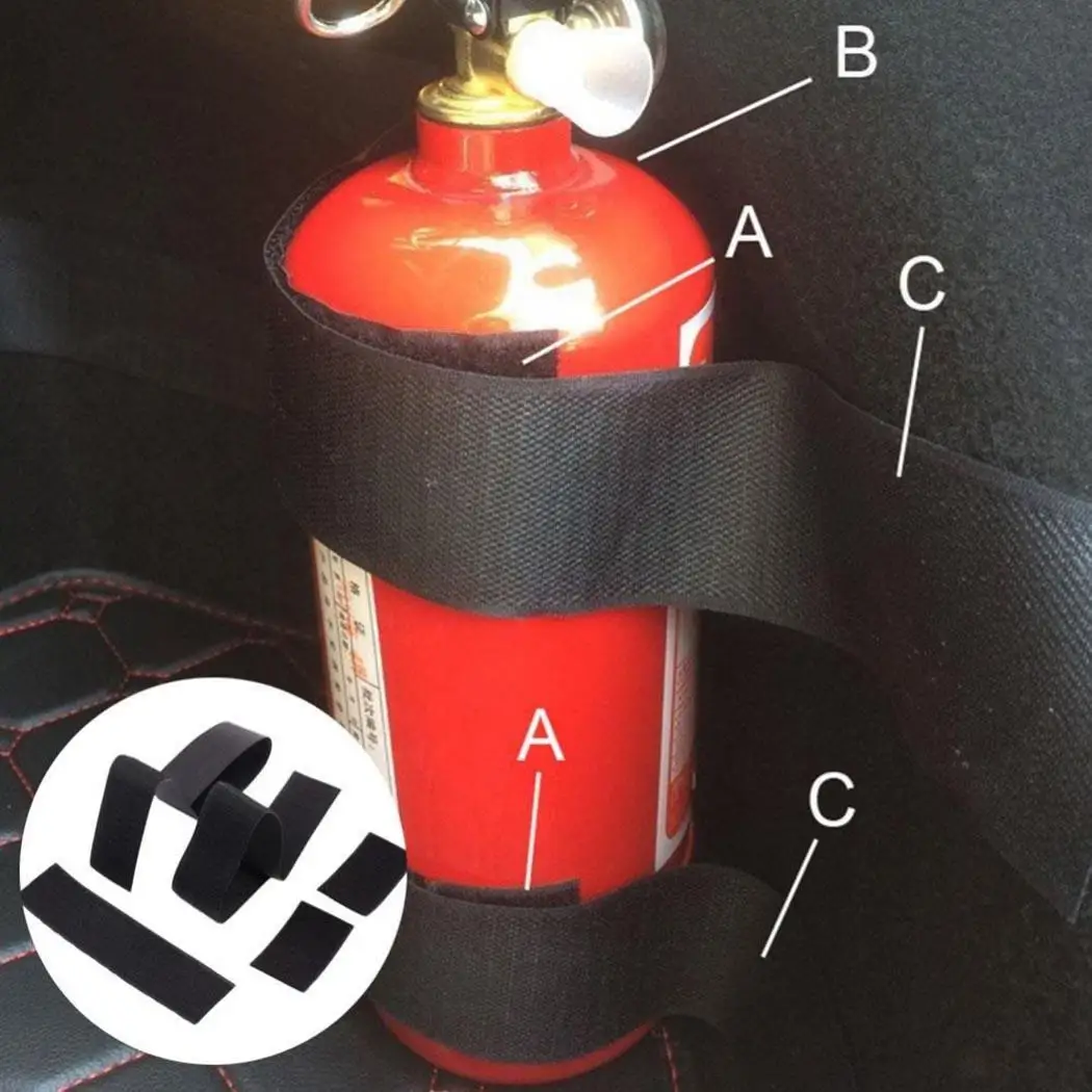 Автомобильный ремень Огнетушитель Фиксирующий Ремень Многофункциональный
