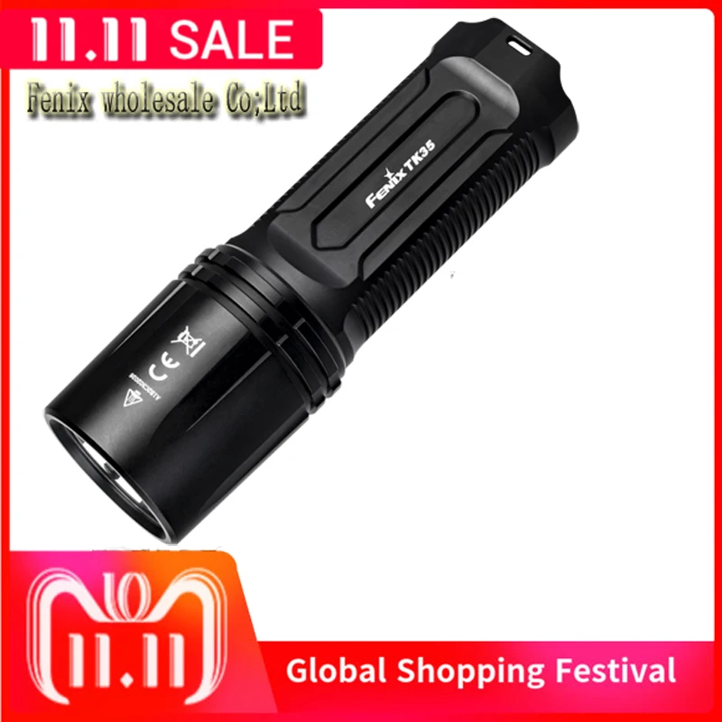 Новый нейтральный белый светодиодный фонарик Fenix TK35 CREE XHP35 HI 2018 люмен очень