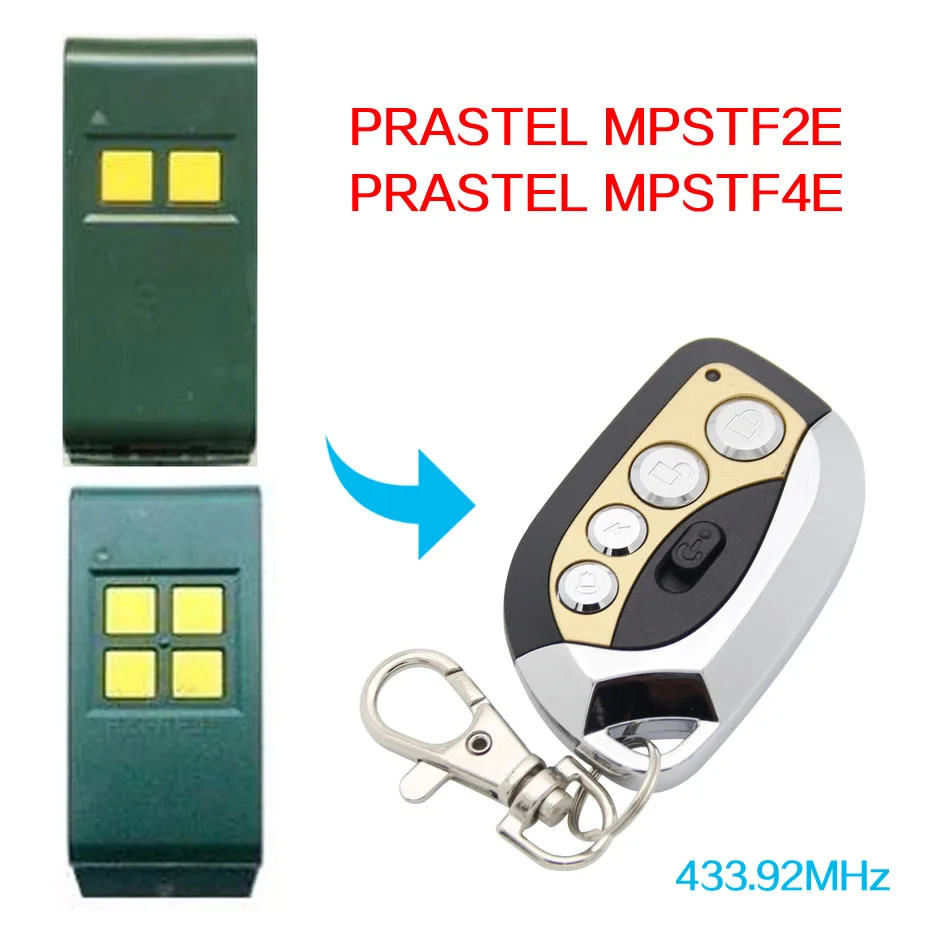 PRASTEL MPSTF2E MPSTF4E гаражные ворота дистанционный пульт TELCOMA 433 92 МГц|Пульты ДУ| |