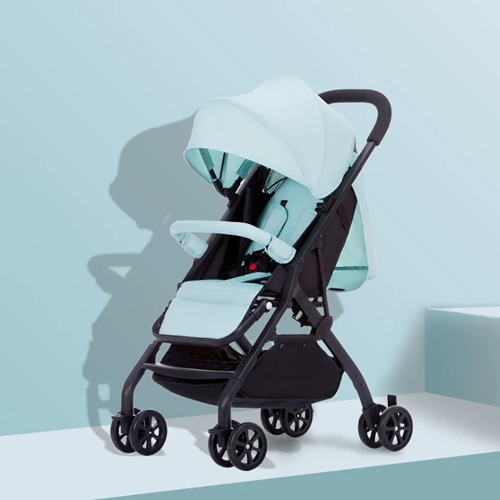 Wisesonle Multi Functional четыре Детские коляски алюминиевый сплав одна рука складной