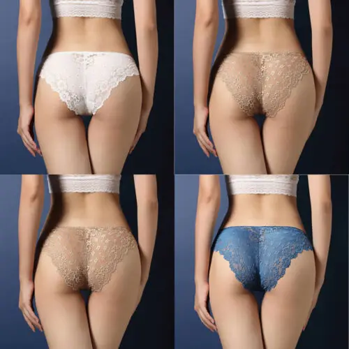 Sexy Lady Women Underpants Lingerie Underwear Lace Panties Knickers Briefs Short Breathable Soft Low Waist Solid 1Pcs | Женская одежда