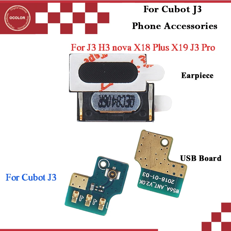 Наушники ocolor для Cubot J3 H3 nova X18 Plus X19 Pro модуль телефона с приемником запасные части