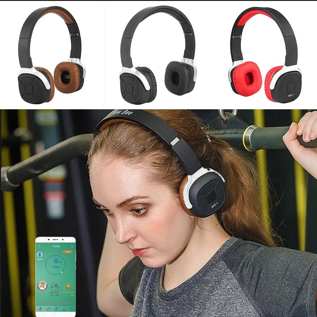 Новые беспроводные Bluetooth наушники Bee Складные стерео 800 мАч примерно 3 часа с V4.1 5V