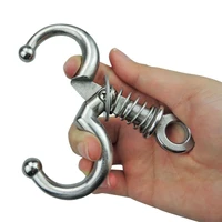 farm animals stainless steel automatic cow spring nose pliers cattle baoding ware binding tool nose clamp traction cattle rings