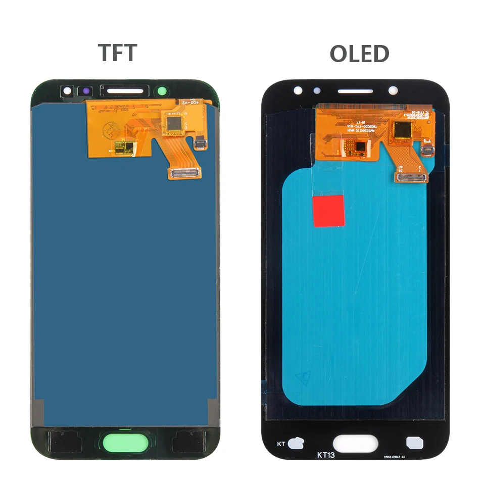2 шт./лот OLED/TFT экран для Samsung GALAXY J5 2017 LCD J530F Дисплей J530 сенсорный дигитайзер стекло
