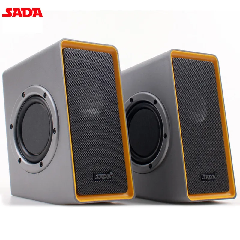 Сада V 151 мини сабвуфер сильный стерео бас 5 Вт USB динамик Surround HIFI PC s для компьютера