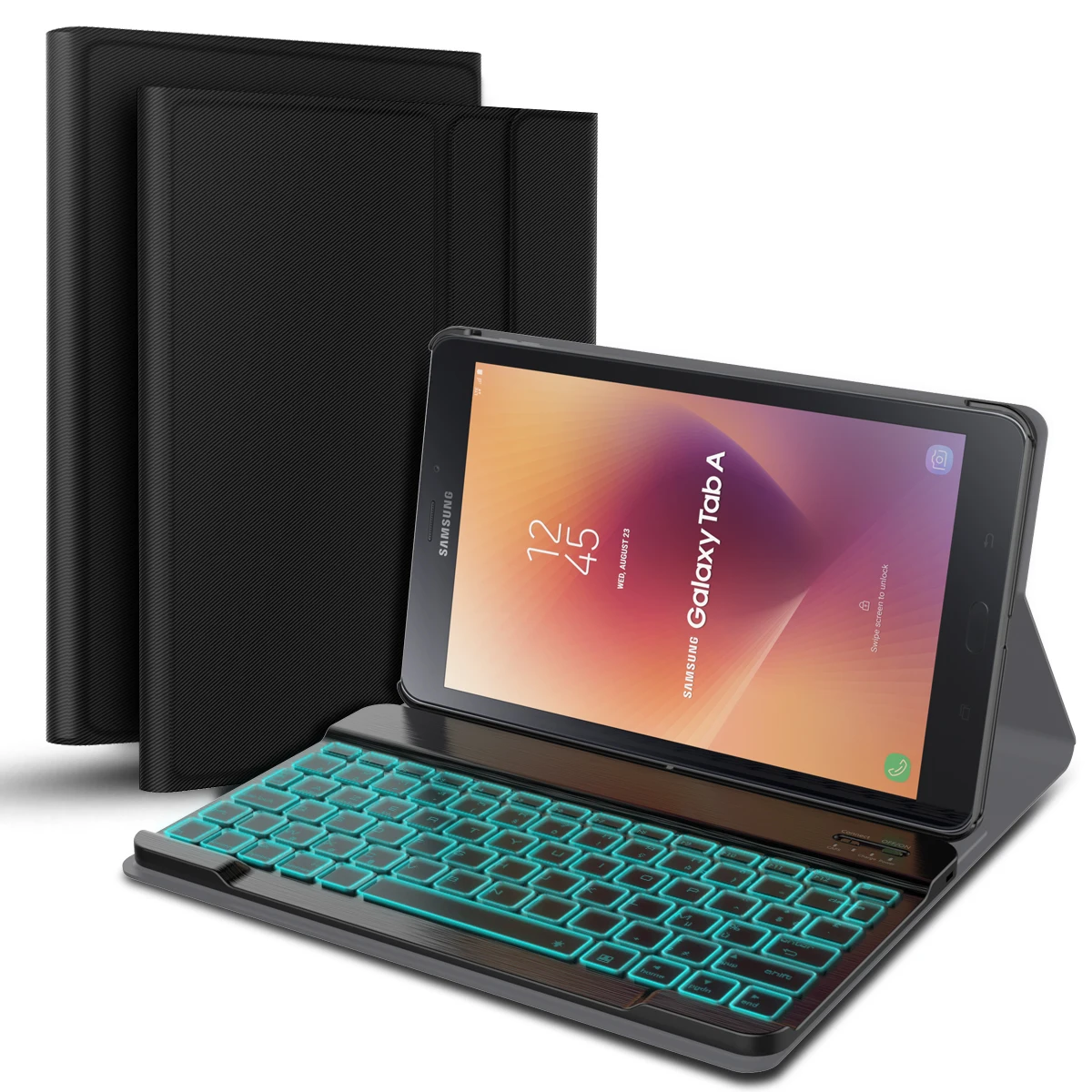 Для Samsung Galaxy Tab A 10 5 T595 T590 чехол с французской Подсветкой Bluetooth клавиатура