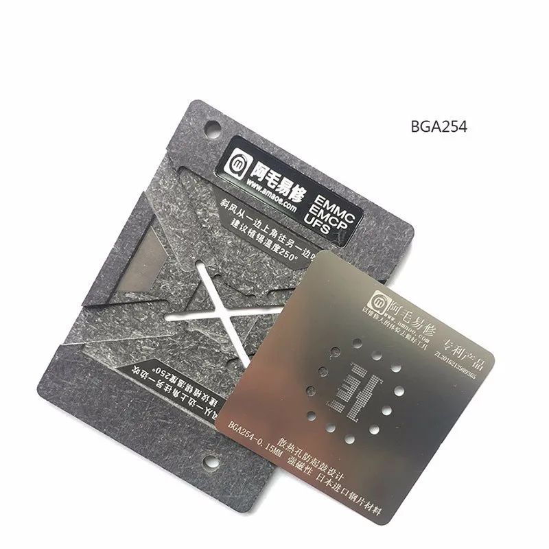 EMMC EMCP Ремонт Инструменты Запчасти для реболлинга платформа BGA153 BGA162 BGA169 BGA254