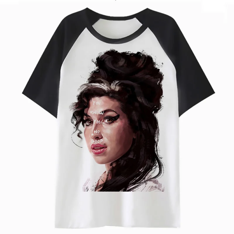 Amy winehouse Мужская футболка уличная одежда Харадзюку хип хоп PF2024|Мужские футболки| |