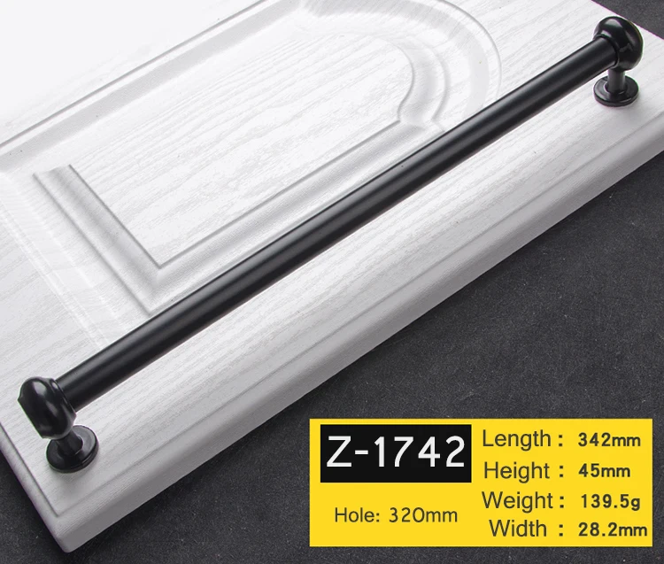 1 шт. простые дверные ручки из цинкового сплава современные кухонные для ящиков