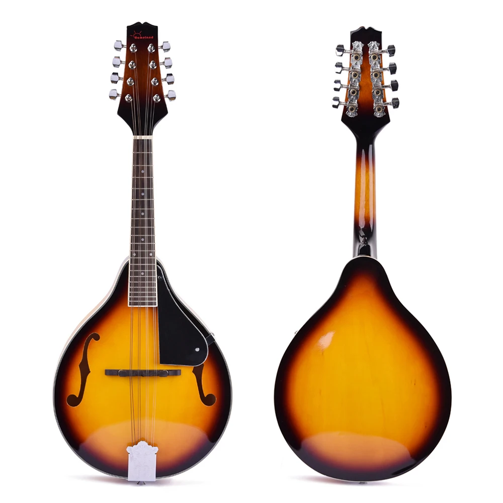 BMDT 8 String липа мандолин музыкальный инструмент с палисандр стальной струны
