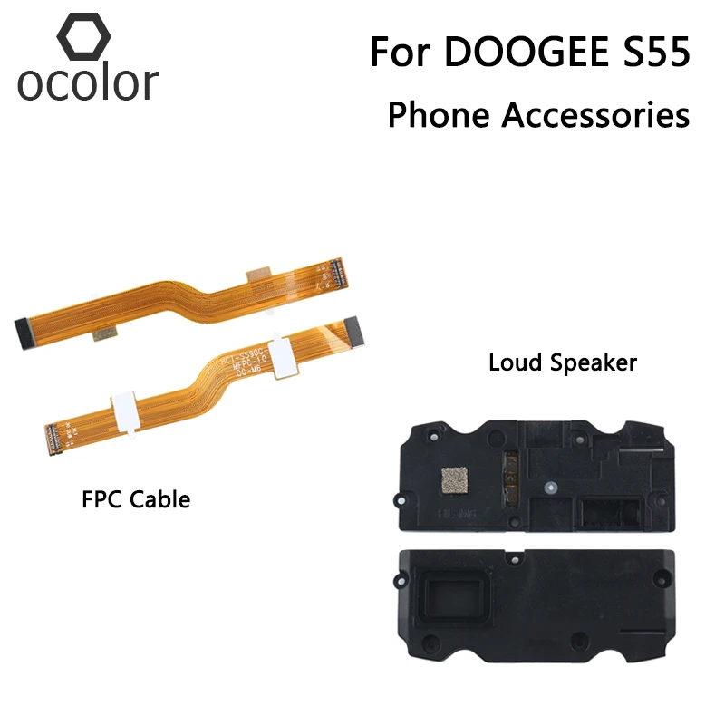 Ocolor Для Doogee S55 материнская плата гибкий кабель FPC запасные части для Lite громкий