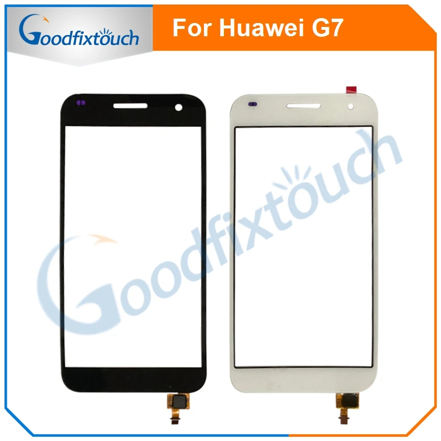 Для Huawei Ascend G7 сенсорный экран дигитайзер Переднее стекло объектив для Huawei G7 G7-L01 G7-L03 Сенсорная панель 5,5
