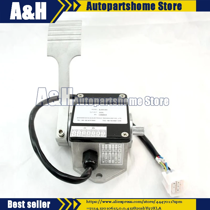 Hall-Effect Throttle 0-5V ELECTRONIC FOOT PEDALS THROTTLE RJSQ-001 FOR MOTOR GOLF CART PEDAL | Автомобили и мотоциклы