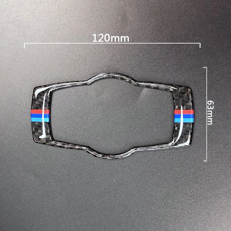 Для BMW E90 E92 E93 2008 2012Interior из углеродного волокна переключатель фар кнопки крышка