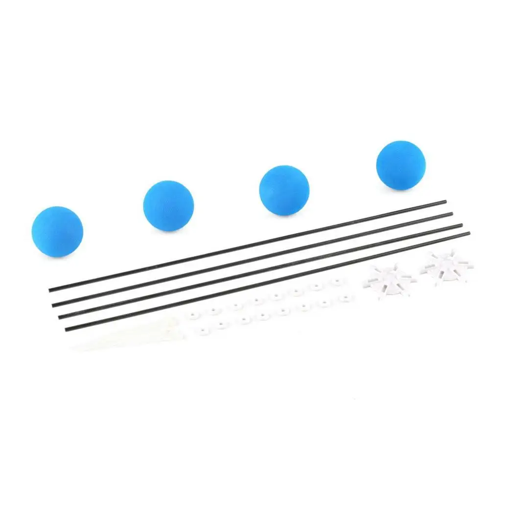 RC пульт дистанционного управления Самолет синий тренировочный каркас 91 г 400450 40