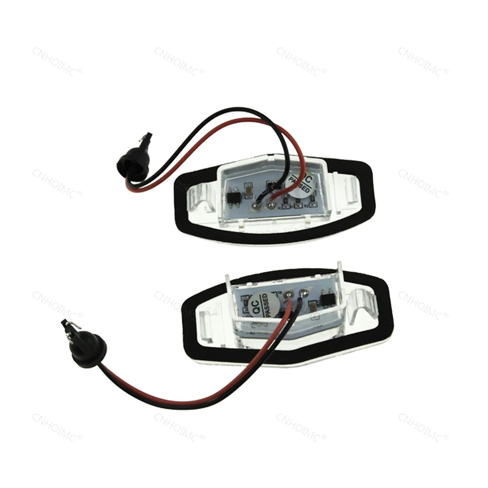 2PCS Car Styling For Honda Civic VII4 5D LED Number License Plate Lamp Light 01-05/City 4D 2003-2009 | Автомобили и мотоциклы