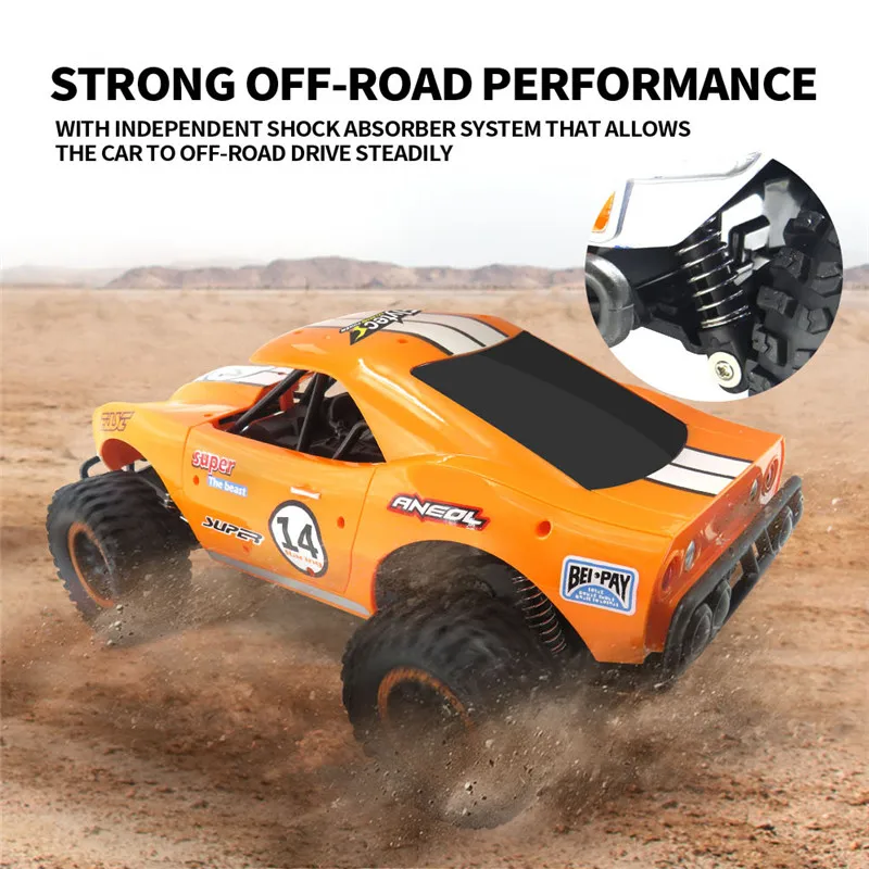 Flytec 1/14 весы 2WD 2 4 ГГц 20 км/ч RC автомобиль мышечная полувысокая скорость бездорожье
