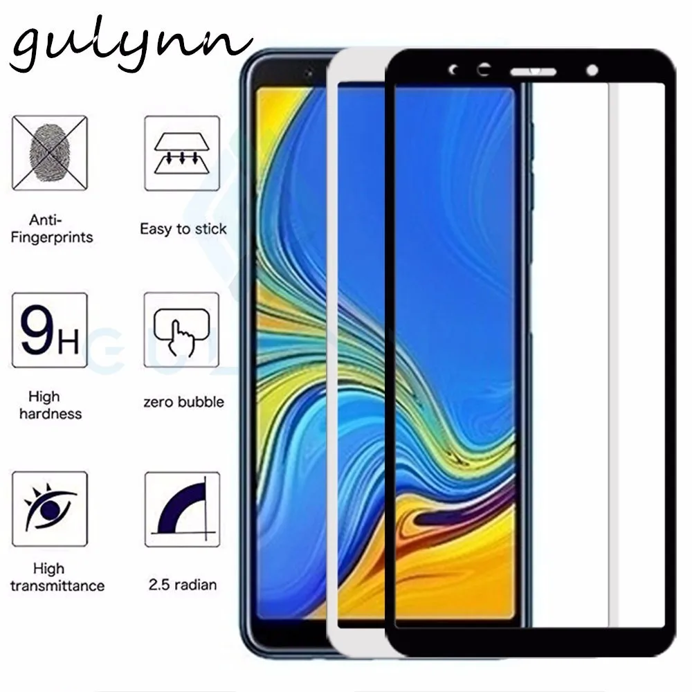 Закаленное стекло с полным покрытием для Samsung Galaxy A 10 20 30 40 50 60 70 защита экрана
